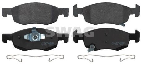Комплект гальмівних накладок, дискове гальмо SWAG 40916907