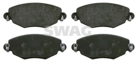 Гальмівні колодки, дискове гальмо (набір) SWAG 50916402