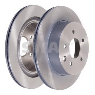 Диск гальмівний (задній) Nissan Leaf 10-/Juke 14-/Qashqai 10-/X-Trail 01-13 (292x16) (з покр.)(вент.) SWAG 60944119
