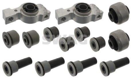 Ремкомплект важеля передн лів/прав (вид поперечного важеля: поперечний) CITROEN C5 III, C6 PEUGEOT 407, 508, 508 I 1.6-3.0D 03.04- SWAG 62948620