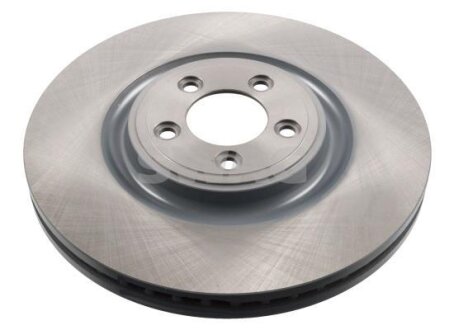 Диск гальмівний (передній) Jaguar F-Type/S-Type/XF/XJ/XK 02- (355x32) (з покриттям) (вент.) SWAG 99944134 (фото 1)