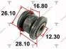 Втулка рейки рульової toyota corona 1.6 92-96 TENACITY AAMTO1044 (фото 1)