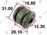 Втулка рейки рульової toyota corona 1.6 92-96 AAMTO1045