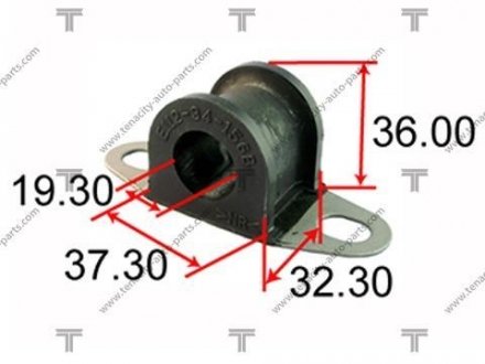 Втулка стабилизатора резиновая TENACITY ASBMA1011 (фото 1)