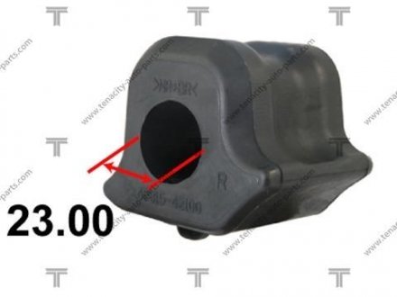 Втулка стабілізатора гумова TENACITY ASBTO1060 (фото 1)