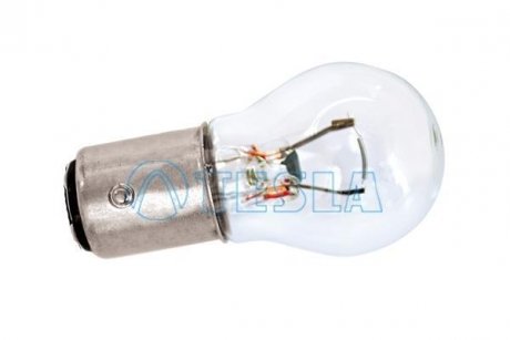 Лампа розжарювання 12VP21W, 12V, BA15s (кратно 10) BLATNA TESLA B52101 (фото 1)