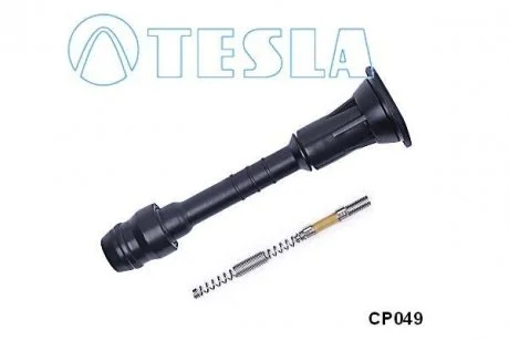 Наконечникпроводавысоковольтного Nissan Primera hatchback 1.8 (99-02) TE TESLA CP049
