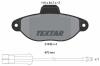 Комплект тормозных колодок, дисковый тормоз TEXTAR 2143603 (фото 1)