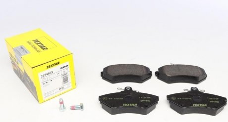 Комплект тормозных колодок, дисковый тормоз TEXTAR 2194503
