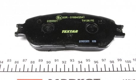 Гальмівні колодки до дисків TEXTAR 2385501 (фото 1)