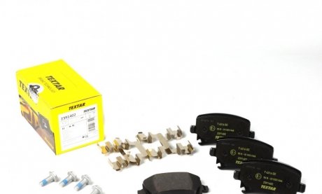 Комплект тормозных колодок TEXTAR 2391402