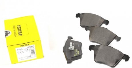 Комплект тормозных колодок, дисковый тормоз TEXTAR 2414101