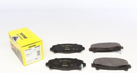 Комплект тормозных колодок, дисковый тормоз TEXTAR 2476601