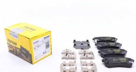 Колодки гальмівні дискові TEXTAR 2529201
