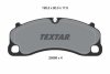 Комплект гальмівних колодок передн, PORSCHE 718 BOXSTER, 718 BOXSTER SPYDER, 718 CAYMAN, 911, 911 SPEEDSTER, CAYMAN 2.5-4.0 08.13- TEXTAR 2556601 (фото 1)