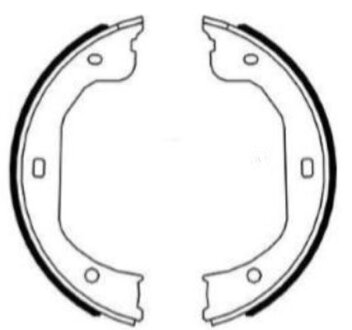 Гальмівна колодка FORD MAVERICK, FORD USA ESCAPE, MAZDA TRIBUTE 2.0/2.3/3.0 03.00- TEXTAR 91087000