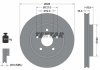 TARCZA HAMULCOWA PRO+ 327.5X30 V 5-OTW JEEP GRAN CHEROKEE 05> PRZOD SZT TEXTAR 92184505