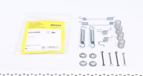 Монтажный набор тормозных колодок TEXTAR 97014600 (фото 1)