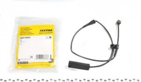 Сигнализатор, износа тормозных колодок TEXTAR 98019900