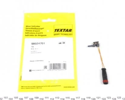 Тормозные аксессуары TEXTAR 98024701