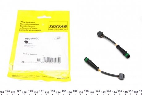 Тормозные аксессуары TEXTAR 98036500 (фото 1)