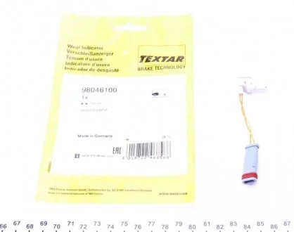 Датчик износа тормозных колодок передний мост TEXTAR 98046100