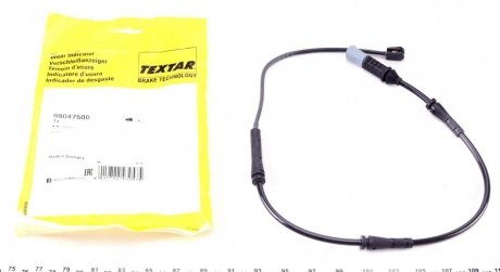 Сигнализатор, износ тормозных колодок TEXTAR 98047500