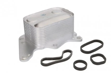Ch?odnica oleju (95x45x150, z uszczelk?) CITROEN C4, C4 GRAND PICASSO I, C4 GRAND PICASSO II, C4 I, C4 PICASSO I, C4 PICASSO II, C5 III, DS3, DS4, DS5, MINI (R56), (R57), (R58) 1.6/1.6H 02.06- THERMOTEC D4C010TT