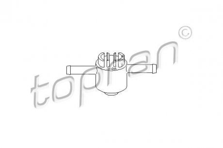 Клапан фільтру палива TOPRAN / HANS PRIES 102730 (фото 1)