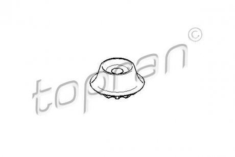 Опорное кольцо, опора стойки амортизатора TOPRAN / HANS PRIES 102 829 (фото 1)