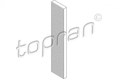 Фильтр воздуха (салона) TOPRAN / HANS PRIES 104121