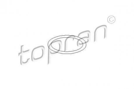 Уплотняющее кольцо, масляный радиатор TOPRAN / HANS PRIES 104 526