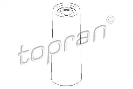 Защитный колпак / пыльник, амортизатор TOPRAN / HANS PRIES 107 649 (фото 1)