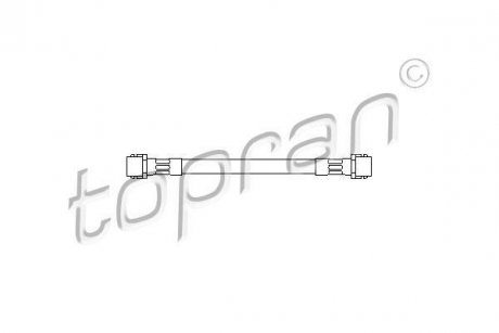 Шланг тормозной TOPRAN / HANS PRIES 108127 (фото 1)