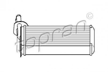 Теплообменник, отопление салона TOPRAN / HANS PRIES 108614 (фото 1)