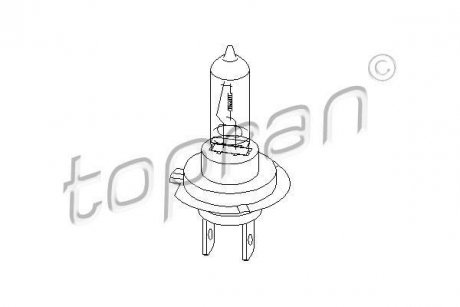 Лампа накаливания, основная фара TOPRAN / HANS PRIES 108842 (фото 1)