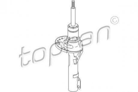 Амортизатор TOPRAN / HANS PRIES 109420