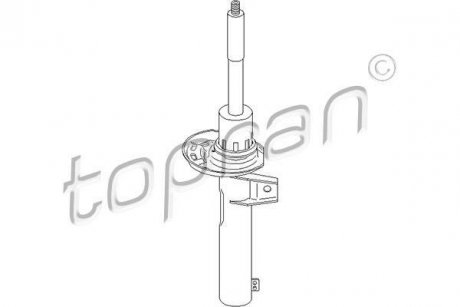 Амортизатор, передня вісь TOPRAN / HANS PRIES 110158