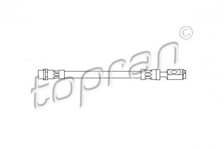 Шланг гальмівний TOPRAN / HANS PRIES 110413