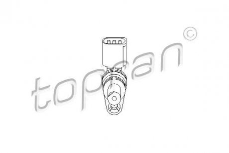 Датчик частоты вращения, управление двигателем TOPRAN / HANS PRIES 111380 (фото 1)