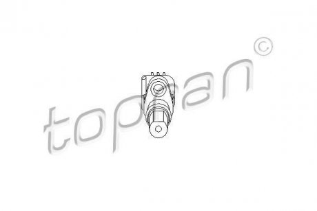 Датчик частоты вращения, управление двигателем TOPRAN / HANS PRIES 111 398 (фото 1)