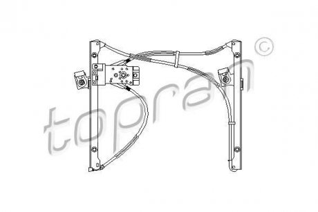 Подъемное устройство для окон TOPRAN / HANS PRIES 111 708