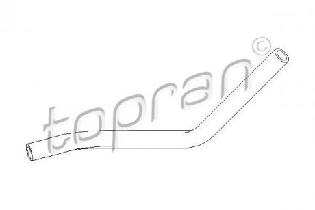 Гідравлічний шланг, кермо TOPRAN / HANS PRIES 111 980 (фото 1)