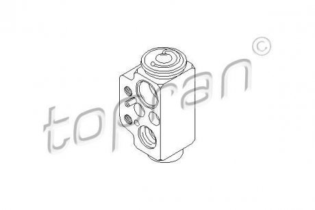 Розширювальний клапан, кондиціонер TOPRAN / HANS PRIES 112307 (фото 1)