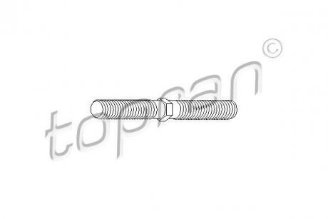 Болт, встановлення керованих коліс TOPRAN / HANS PRIES 200380 (фото 1)