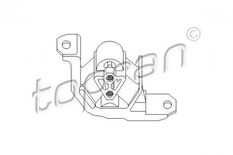Подвеска, двигатель TOPRAN / HANS PRIES 201401