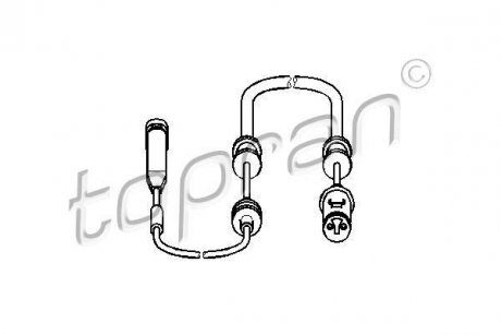 Датчик зносу гальмівних колодок TOPRAN / HANS PRIES 203973