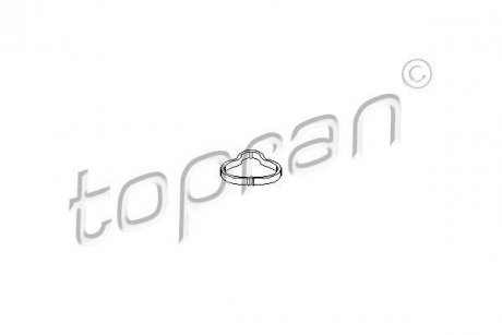 Прокладка, впускной коллектор TOPRAN / HANS PRIES 206 182
