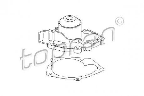Насос води TOPRAN / HANS PRIES 207099