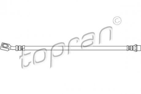 Тормозной шланг TOPRAN / HANS PRIES 207 223 (фото 1)